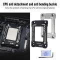 【Unbeatable Prices】 Lga1700 Socket Cpu Frame Aluminum Alloy Contact Frames Lga 1700 Kit Heavy Contact Frames Cpu Bending Correction Bracket. 