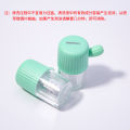 Invisible Cleaning Device Portable Manual Simple Cleaning Cosmetic Contact Lenses Storage Box Small Colored Contact Lenses Case.