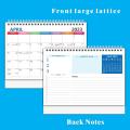 2023 Calendar | Small English Desk Calendar | Runs From January 2023 - December 2023, Desktop Monthly Calendar With Flip Design, 9" X 7.3". 
