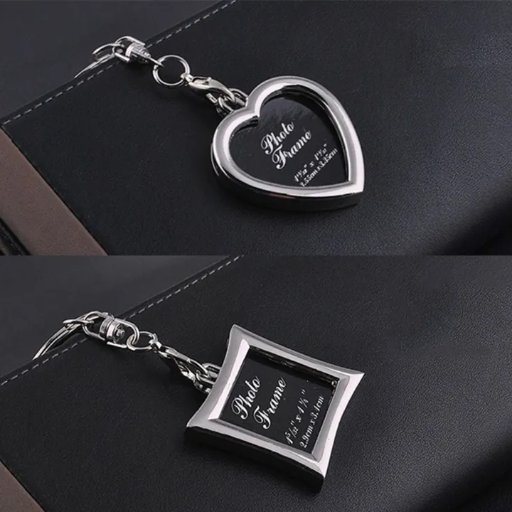 1pc%20Chic%20Transparent%20Clear%20Insert%20Photo%20Picture%20Frame%20Key%20Ring%20Chain%20Keychain%20MJD%20-%20Image%208