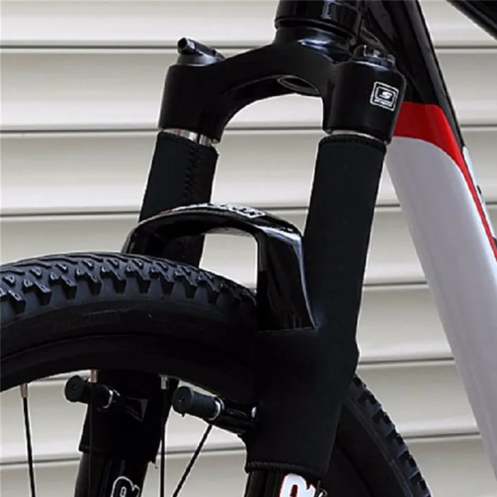 Mountain%20Bike%20Bicycle%20Front%20Fork%20protector%20Cover%20Pad%20Accessories%20Chain%20Guard%20Frame%20Neoprene%20Black%20-%20Image%202