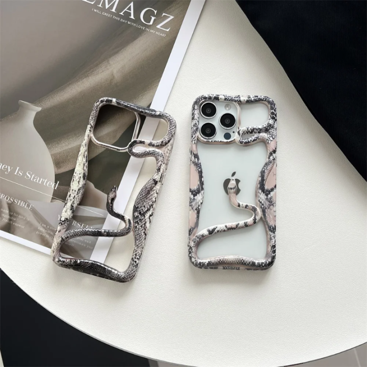 HODON%20Luxury%203D%20Hollow%20Snake%20Water%20Sticker%20Python%20Case%20For%20iPhone%2016%2015%2014%20Plus%2013%2012%2011%20Pro%20Max%20Cases%20Soft%20Heat%20Dissipate%20Shockproof%20Cover%20-%20Image%209