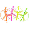 5/20/50pcs Twisty Flying Saucers Children Outdoor Play Push By Hand Rotating Round Disc Helicopters Novetly Toys for Kids Gifts.