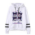 Y2k Sweatshirts Fashion Clothes Vest Kuromi Hoodie Sanrio Kuromi Women Manga Sweatshirt Harajuku Female Hoodies Hoody. 