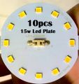 10pcs 15 Watt LED palte Only SMD LED Chip 15Watt LED palte & Driver AC 220V 15W LED Light Bulbs Driver Circuit Board For 15 Watt SMD LED Chip for high quality led bulb energy saveings. 