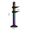 Graphics Card Bracket Anti-Bending Support Frame Support 3 Pin ARGB Motherboard Light Synchronous Black. 