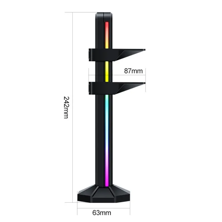 Graphics%20Card%20Bracket%20Anti-Bending%20Support%20Frame%20Support%203%20Pin%20ARGB%20Motherboard%20Light%20Synchronous%20Black%20-%20Image%204