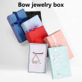 Jewelry Organizer with Ribbon Multi-purpose Jewelry Storage Box. 