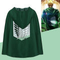 Attack on Titan Survey Corps Captain of Liberty Cloak Cloak Cosplay Costume in stock. 