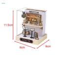 Miniature Dolls House Kits 3D Puzzles Decorations with Lights Tiny Building Kits Home Decor Wood Doll House Model Mini House Model for Kids. 