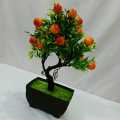 Miniascape Bonsai Decor: New 1Pc Artificial Flower Fruit Tree for Home and Restaurant Tables. 