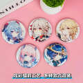 Genshin Impact blind bag anime character animation peripheral characters Biang badge brooch pendant.