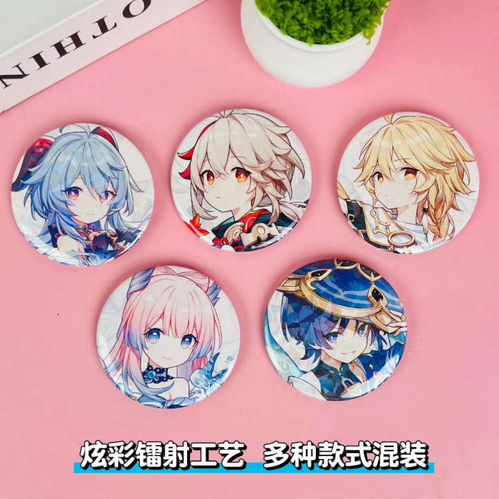 Genshin%20Impact%20blind%20bag%20anime%20character%20animation%20peripheral%20characters%20Biang%20badge%20brooch%20pendant%20-%20Image%202