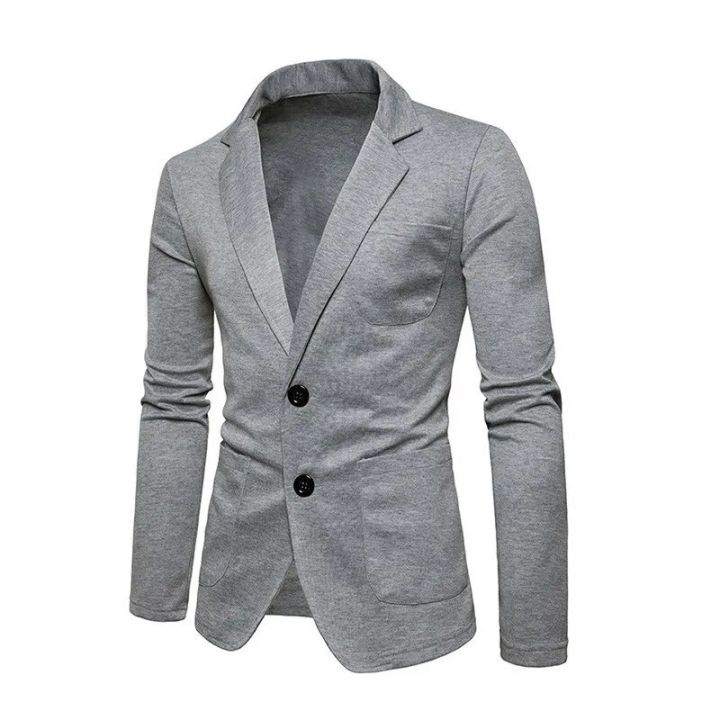 2022%20New%20Spring%20Knitted%20Blazer%20Men%20Casual%20Knit%20Slim%20Suit%20Jackets%20Business%20Brand%20Casaco%20Masculino%20Male%20Brand%20Waite%20grey%20Blazer%20-%20Image%205