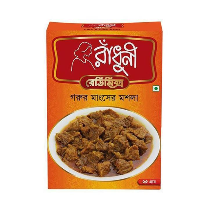 Radhuni Beef Masala - 25Gm