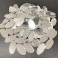 20x8mm Oval Shape Glass Craft Mirrors – High Quality Small Mirrors for Lippan Art, Embroidery, Jewellery Making & Mosaic Art. 