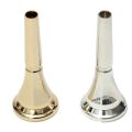 Professional Gold Silver Plated French Horn Mouthpiece Metal Copper Alloy French Horn Musical Instruments. 