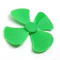 Toy Motor Fan 4 Wing Fan Plastic Dc Motor Propeller Mini Fan Blade 3Ps.