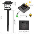 【3C VictoryEagle】Led Light Solar Power Outdoor Waterproof Lamp For Garden Home Yard. 