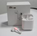 Mini i9s-tws Bluetooth Earphone with Charging Box wireless Headphones Stereo Earbuds with Mic Headset- White. 