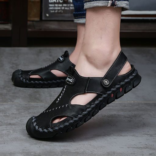 %E3%80%90%20Q%E3%80%91Plus%20Size(38-48)%20Summer%20%20Tide%20Brand%20Men's%20Shoes%20Korean%20Slippers%20for%20men%20Flat%20Slip%20Non-slip%20Sandals%20for%20men%20-%20Image%204