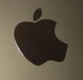 For Apple logo decal, Iphone logo sticker, Glitter Apple decal, Foil Apple Sticker, Rose Gold Apple logo Decal, Iphone logo decal. 
