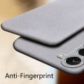 Tokifu For Tecno Spark 40 Pro Anti Slip Soft TPU Sandstone Matte Back Case Cover. 