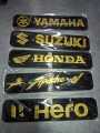 Yamaha All version fz-s v1,v2,v3 fazer front name plate golden colour. 
