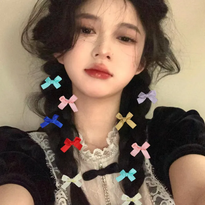 8PCS%20Sweet%20Bowknot%20Hair%20Clips%20Ribbon%20Bow%20Hairpins%20Bang%20Clip%20Girls%20Mini%20Grabs%20Clips%20Women%20Headwear%20Hair%20Accessories%20-%20Image%205