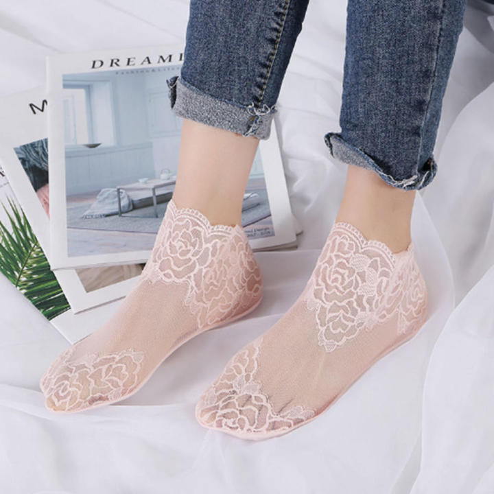 %EF%BC%88New%EF%BC%89Women%20Lace%20Ankle%20Full%20Toe%20ock%20Inviible%20Floral%20hort%20heer%20Thin%20ock%20Breathable%20-%20Image%207