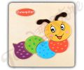 Wooden 3D Puzzle Jigsaw Wooden Toys For Children Cartoon Animal Puzzles Intelligence Kids and Children. 