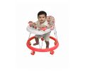Adjustable Baby Walker with Play Panel for 6-12 Months, Durable Infant Activity Center. 