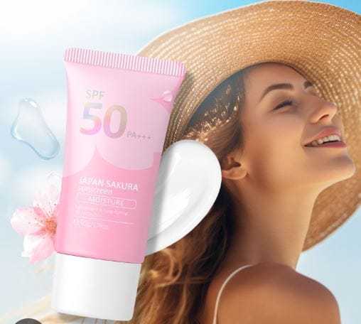 Laikou Japan Sakura Sunscreen [SPF50+PA+++ ] 50g By NS Glamour Mart