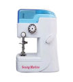 Mini 2 in 1 Sewing Machine - White.
