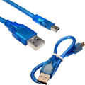 1 METER MICRO USB CABLE FOR ARDUINO, NODE MCU AND FLIGHT CONTROLLERS. 