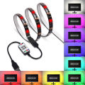 Light up life 4 in 1 5050RGB LED Strip Lights Smart Home bluetooth Controller Wifi Wireless App Controlled Light Strip Rope Kit Decoration Lights.