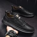 New Fashion Men's shoes Trendy Sneaker Waterproof Shoes for men Work Shoes Leather - Sneakers For Men.