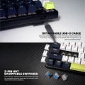 FANTECH ATOM87S MK877S MECHANICAL GAMING KEYBOARD MORI EDITION BLUE & WHITE. 