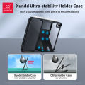 Xundd Case For Apple iPad Mini 6 Mini 7 2024 Tablet Cover PC+TPU Airbag Anit-shock Shell with Invisible Magnetic Bracket Holder.