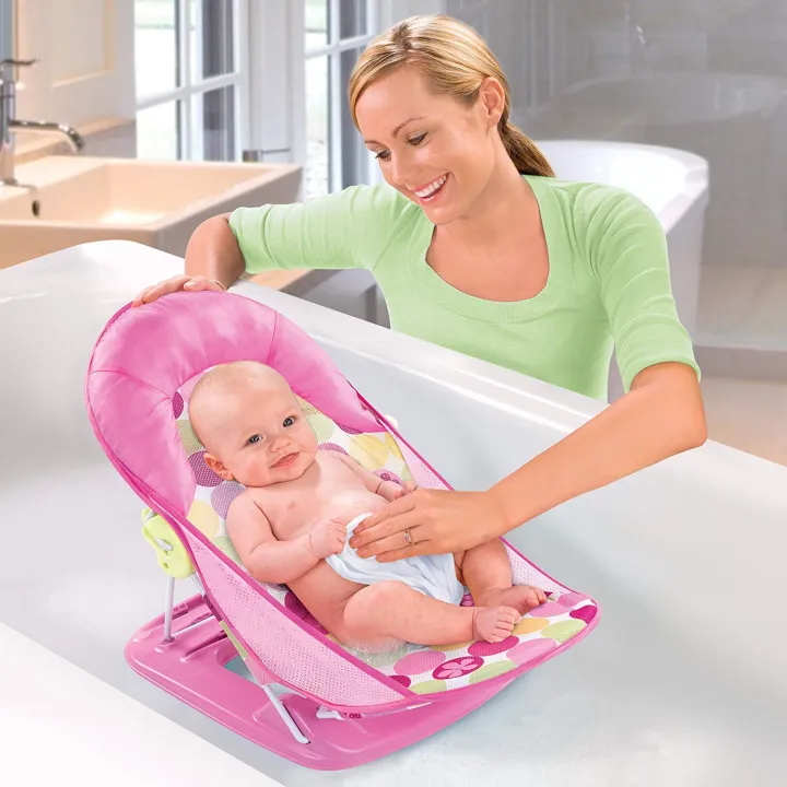 Baby%20Bather%20Bath%20Support%20Seat%20Newborn%20Baby%20Bath%20Chair%20with%20pillow%20-%20Image%203