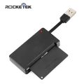 Rocketek USB 2.0 Smart Card Reader cac,ID Bank card,sim card cloner connector cardreader adapter pc computer laptop accessories. 