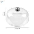 Food Dome Cover Durable Cake Dome Cover Multipurpose Serving Tray Dome for Kitchen .5x10cm. 