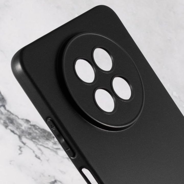 Realme%2012%205G/12X%205G/C65%205G/Narzo%20N65%205G/Narzo%2070X%205G%20Silicone%20Matte%20Flexible%20Soft%20Phone%20Case-%20Black%20-%20Phone%20Back%20Cover%20-%20Image%202