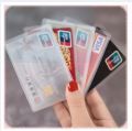 Versatile -Choice and Remark -10 Piece Clear ATM Card Cover - Card Holder- Avant-garde Remarkable - Disclose Styles & Luxe.