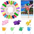 Rainbow Stick Gymnastics Ribbon Twirling Rod Dance Ribbon Colorful Gym Ribbons Artistic Gymnastics Ribbon Rhythmic Art Training. 