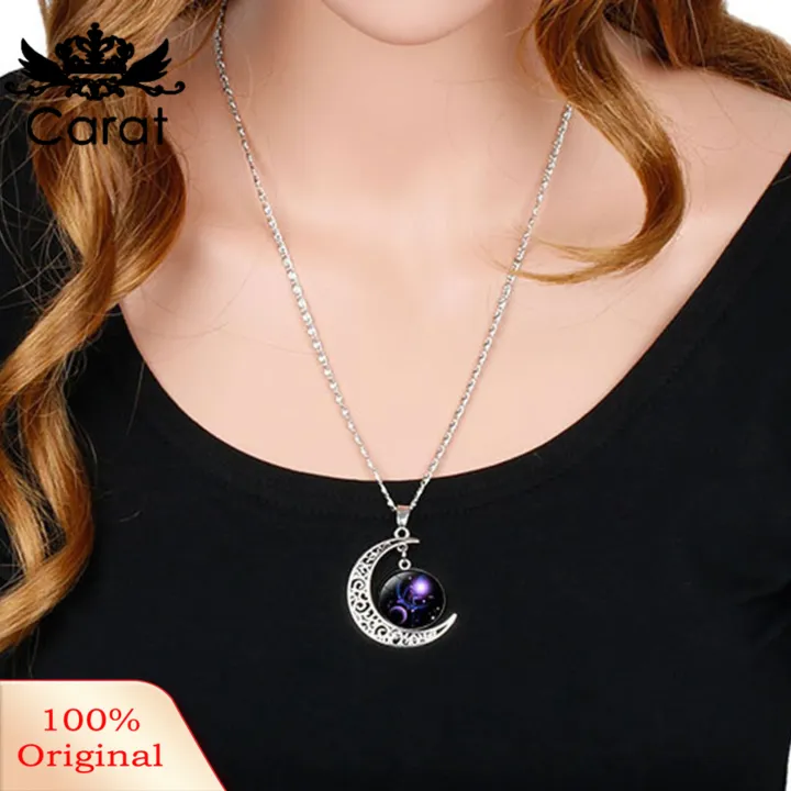 %EF%BC%88New%EF%BC%89Women%2012%20Contellation%20Moon%20Alloy%20Electroplating%20Elegant%20Pendant%20Necklace%20for%20Valentine%20Day%20-%20Image%204