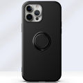 Liquid Silicone Magnetic Cases For Apple iPhone 13 Phone Case Soft Covers With Ring Holder. 