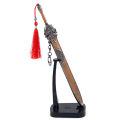 22cm Cold Cicada Sword Full Metal Weapon Model Doll Toys Equipment Accessories Home Decoration Craft Collection for Male Boy Kid. 