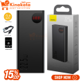 Original Baseus Adaman Metal 20000mAh Power Bank – 22.5W PD Fast Charging | Digital Display | Quick Charge Portable Battery for iPhone, Samsung, Xiaomi & All Smartphones – Black. 