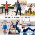 Fitness 208cm Rubber Resistance Bands Yoga Band Pilates Elastic Loop Crossfit Expander Strength gym Exercise Equipment.